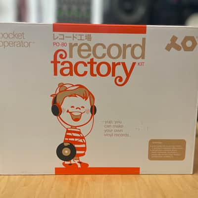 Teenage Engineering PO-80 Record Factory 2022 Orange image 1