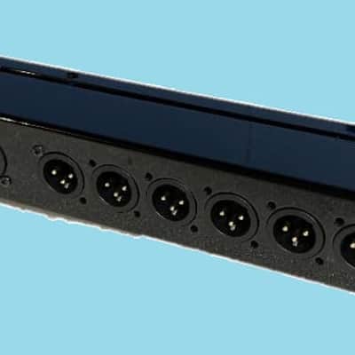 Mamba 16 Point XLR Female to 16 XLR Male 1RU XLR Patch Bay image 4