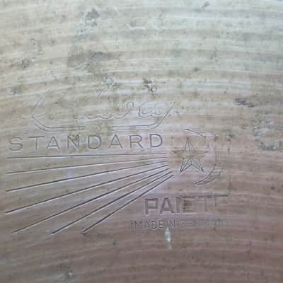 Ludwig VINTAGE Ludwig Standard 18" Crash Cymbal PAISTE 60s 70s image 3