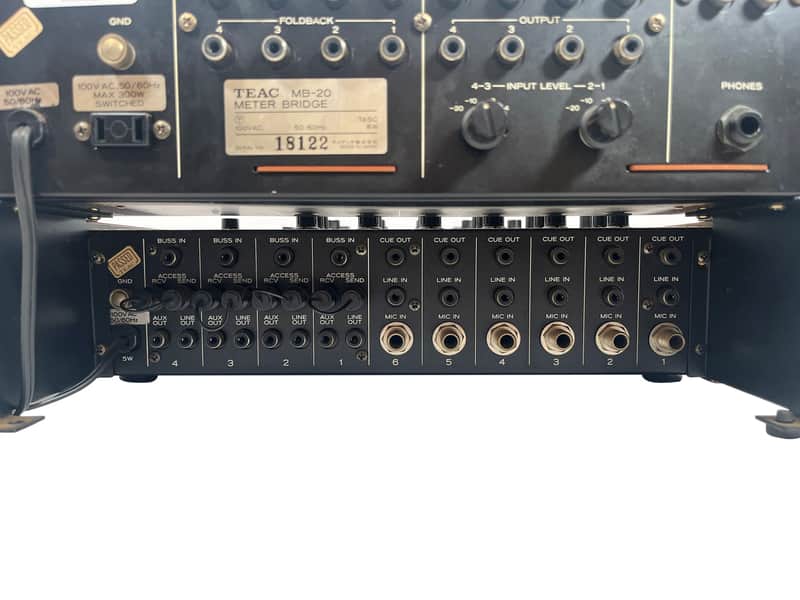 TEAC Model-2A & MB20 Mixer & Meterbridge | Reverb