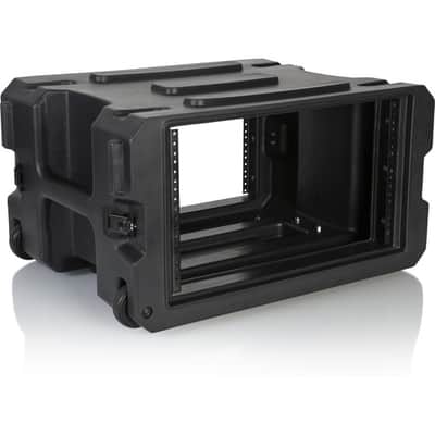 Gator Pro-Series Molded Mil-Grade PE Rack Case; 6U, 19" Deep; w/ Handle & Wheels G-PROR-6U-19 image 7