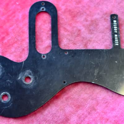 Vintage 1959 Gibson Melody Maker Pickguard 3/4 scale MM w/ Big Pickup 1960 guard image 1