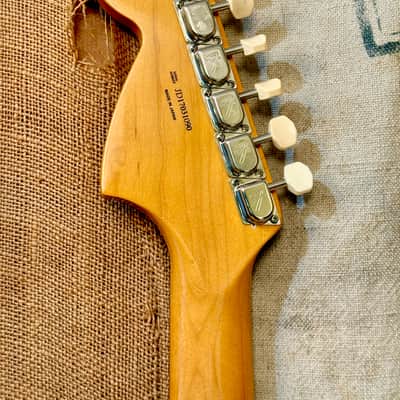 Fender MIJ Traditional 60's Mustang 2017 - Sea Foam Green image 7