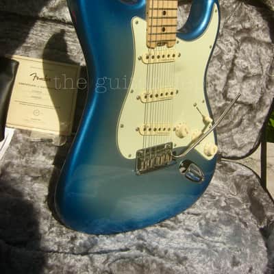 ♚MINT♚ 2019 FENDER AMERICAN ELITE STRATOCASTER USA ♚ SKYBURST !♚ MAPLE CAP♚ Ultra image 9