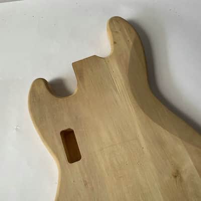 4 String Jazz Bass Style Basswood Body image 7