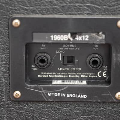 1998 Marshall JCM 900 1960b Cabinet Straight - Black image 7