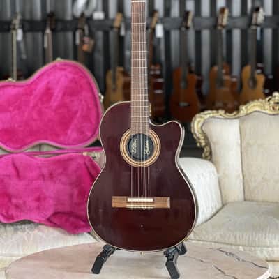 Gibson chet atkins CE (1991年製) Wine Red Gibson Chet Atkins CE Nylon Wine Red 1999 – Chicago Music Exchange