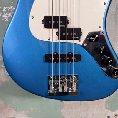 Sadowsky MetroExpress Hybrid P/J Bass with Roasted Maple Fretboard 2023 - Present - Ocean Blue Metallic High Polish image 3