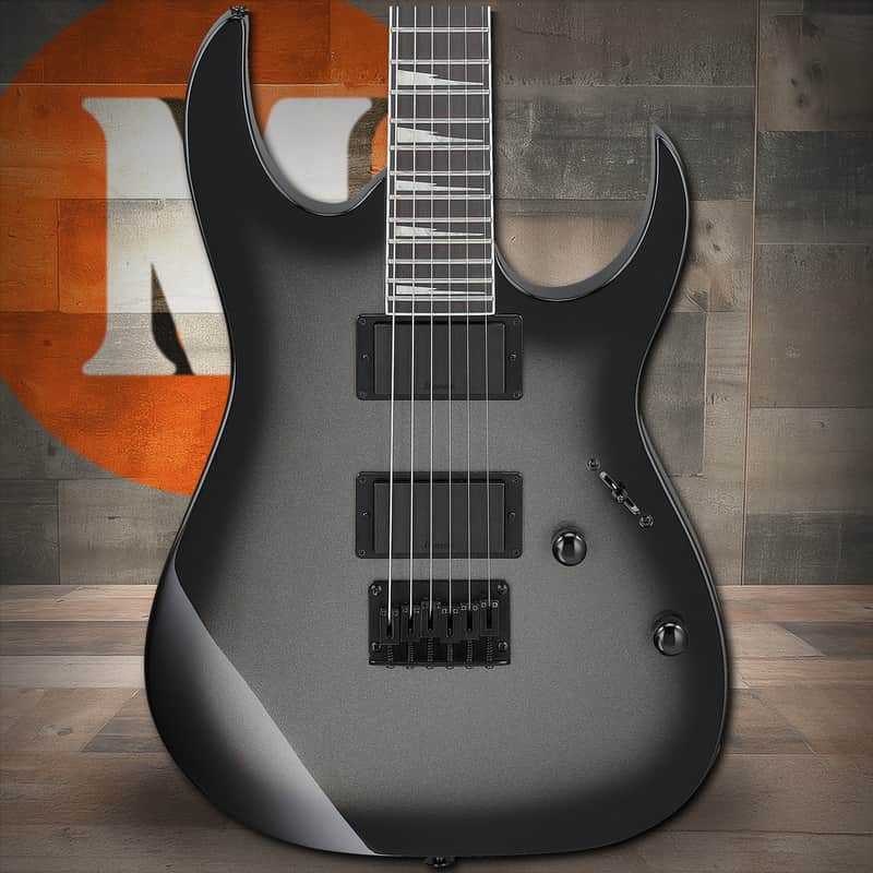 Ibanez GIO RG 6 String Electric Guitar - Metallic Gray Sunburst (GRG121DXMGS) image 1