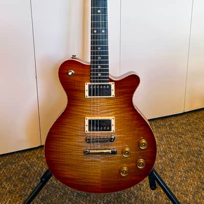 Don Grosh Set Neck - Flame Top with Brazilian Rosewood Fretboard Excellent Conditon image 1