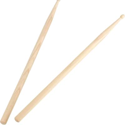 50 PCS 25 Pair 5A Drum Sticks, Maple Wood Drumsticks, Classic Wooden Drumsticks with Oval Wood Tip, Wood Drum Sticks Set for School, Band image 1