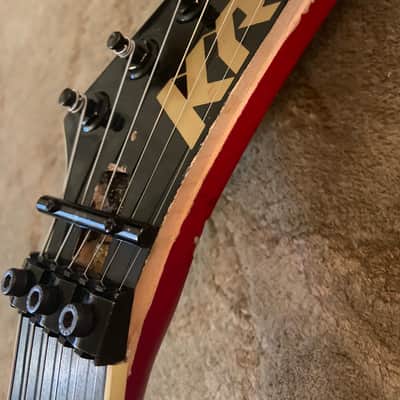 Kramer American Series Stagemaster Deluxe I late 1980's Translucent Red image 8