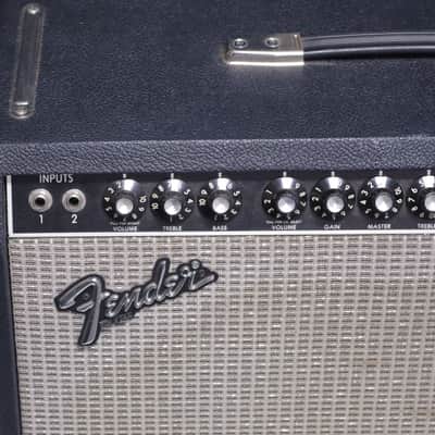Vintage 1984 Fender Concert combo guitar Amplifier Amp w/ footswitch, cover - used - Local Pickup image 3