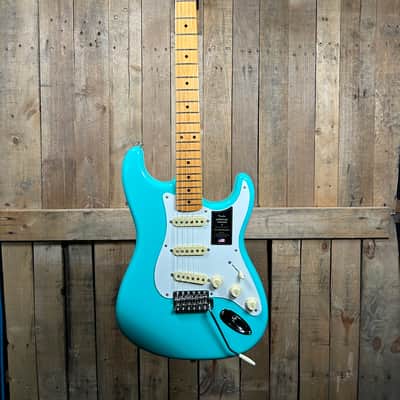 Fender American Vintage II 1957 Stratocaster Electric Guitar - Seafoam Green image 3