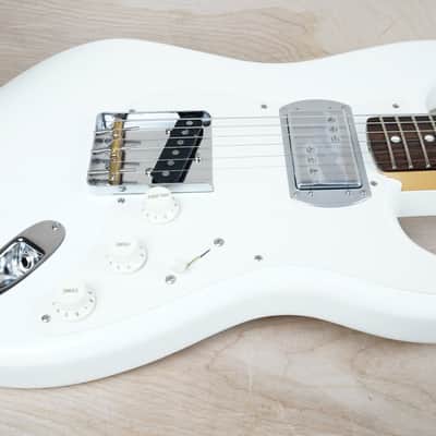 Fender Souichiro Yamauchi Stratocaster Custom 2023 White Hardtail Japan MIJ w/ Bag image 5