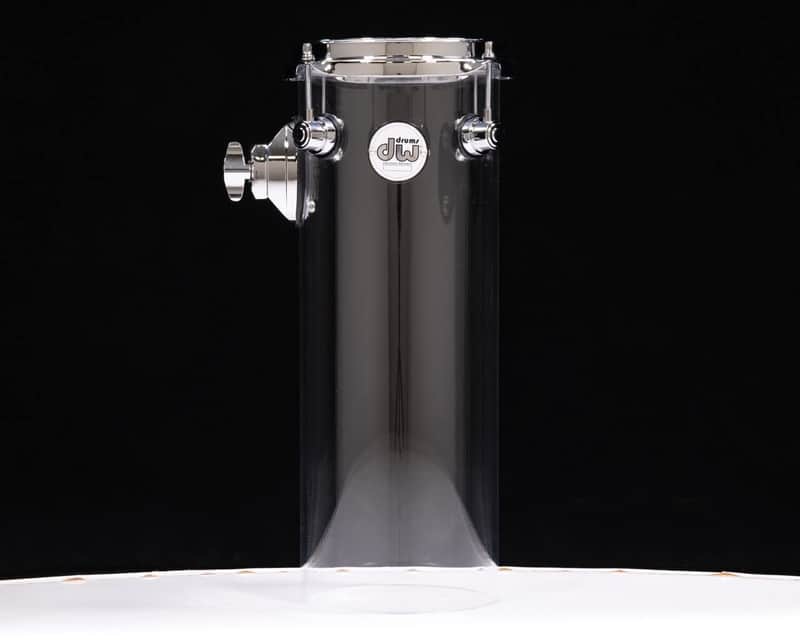 DW Design Rata Tom 6x16 w/TB12 - Clear Acrylic image 1
