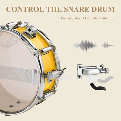Eastar Compact Drum Set- 2-Piece Travel Drum Kit with 18" bass and 10" snare image 4
