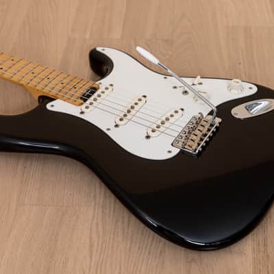 1990s Levinson Blade Texas Standard Vintage S-Style Electric Guitar Black, Japan image 8