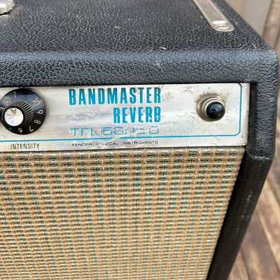 1972 Fender Bandmaster Reverb amp head image 5