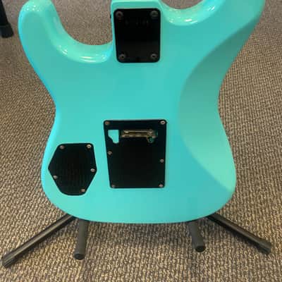 RARE BC Rich Class Axe BC Rich Rave Gorilla Strat - Sonic Blue image 8