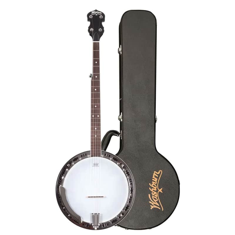 Washburn B11K Five String Banjo w/ Free Case & Free Shipping image 1
