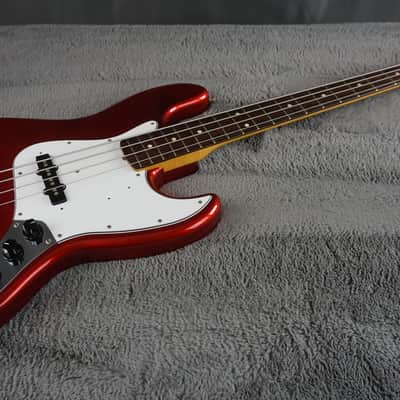 Fender JB62 Jazz Bass 1993 - Candy Apple Red - Japan - Rosewood Fretboard image 4
