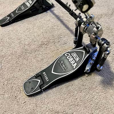 Tama Iron Cobra Power Glide Double Pedal w/ Case and Drum Key image 5