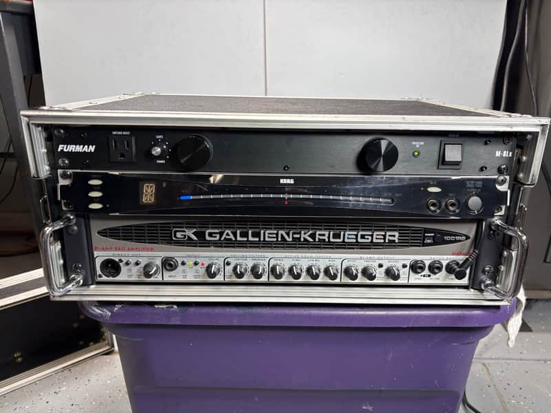 Gallien-Krueger 1001RB-II 700/50W Biamp Bass Head 2010s - Silver image 1