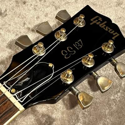 Gibson ES-137 Classic Blue Burst 2003  [USED][GTK017] image 15