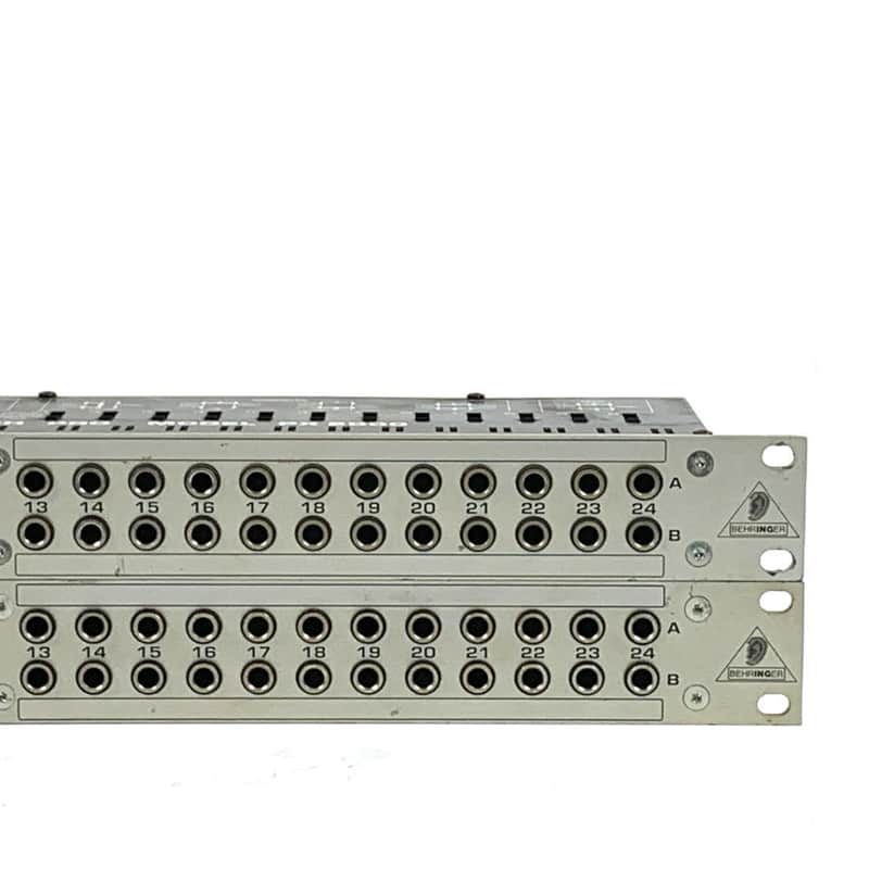 Behringer Ultrapatch Pro PX2000 48-Point TS Patchbay - Silver TGHM