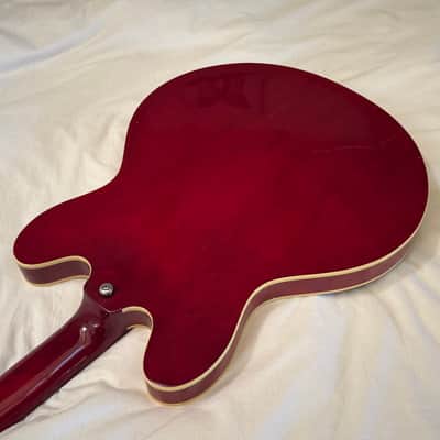 Vintage 1998 Epiphone Dot (Gibson 335) - Made in Korea (MIK) - Cherry - Free Pro Setup image 12