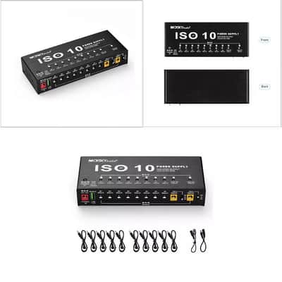 Mosky ISO 10 Isolated Output Guitar Bass Effect Pedal Power Supply 9V 12V 18V US Plug image 7