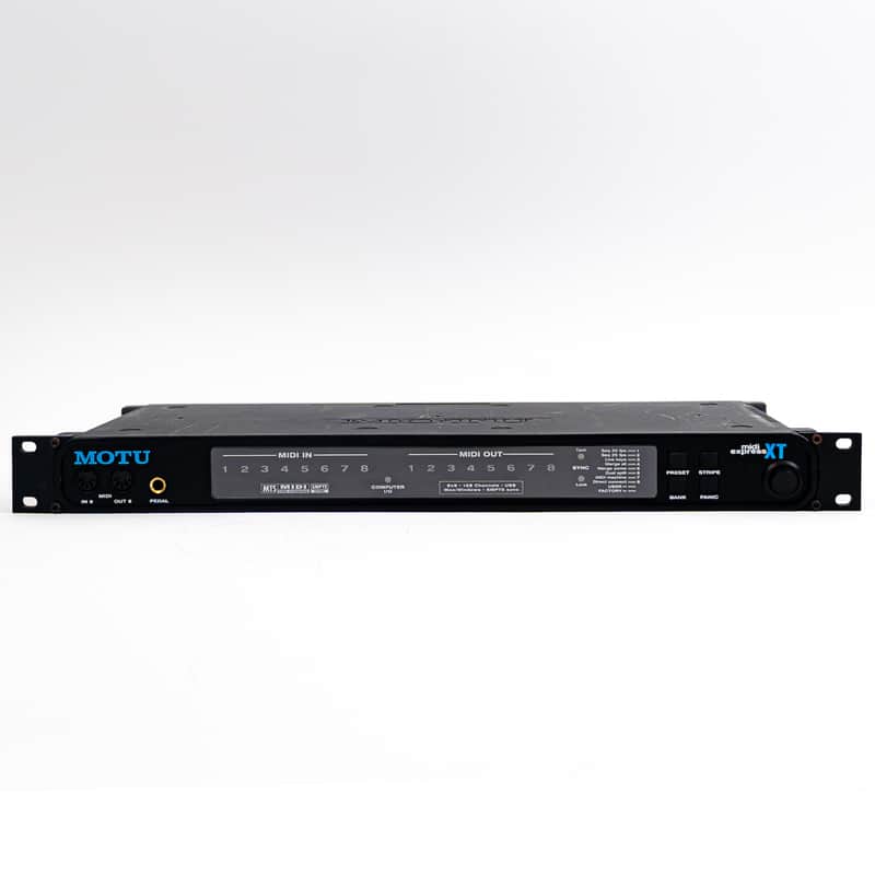 MOTU MIDI Express XT USB 8-In / 8-Out USB MIDI Interface with SMPTE and MMC image 1