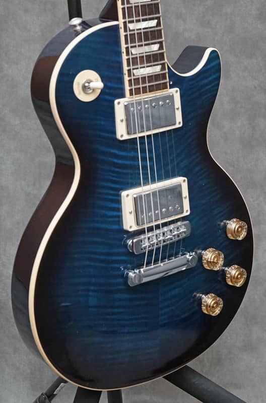 Gibson Les Paul Traditional 2014 Electric Guitar Manhattan Midnight Finish - W/Setup & Case image 1
