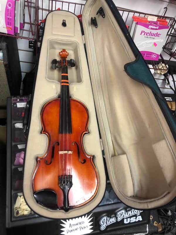 Violin  Copy of Stradivarius 1/2 Made in Hungary image 1