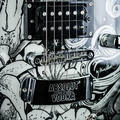 2010 Hagström Ultra Swede Absolut Vodka Rock Edition Ltd. by Nina Volmer image 7