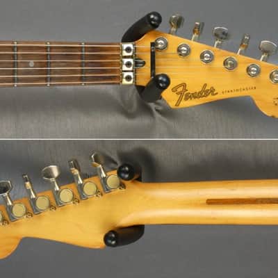 FENDER Stratocaster STR-75R 1986 - Black Burst Gold - Japan Import image 4