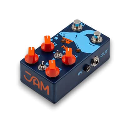 JAM Pedals Harmonious Monk mk2 Harmonic / Amplitude Tremolo image 3