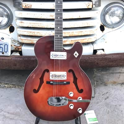 Harmony Rocket H56 Mid 1960s Red Burst image 1