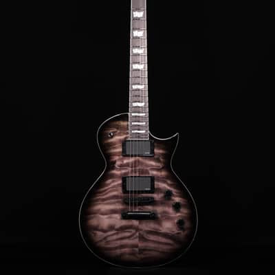 ESP LTD EC-400QM, See Thru Black Sunburst image 5