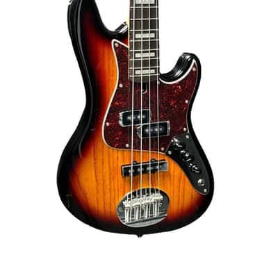Lakland Skyline Hutch Hutchinson Sign. SHORT SCALE, 3-Tone SB / Rosewood *IN STOCK* image 3