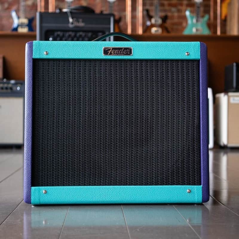 Fender Limited Edition Blues Junior IV - Two Tone Purple/Seafoam image 1