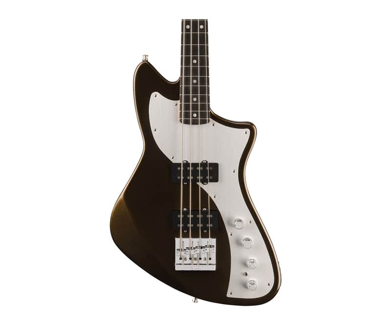 Fender American Ultra II Meteora Bass - Texas Tea w/Ebony FB image 1
