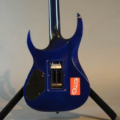 Solar S1.6FRQOB Electric Guitar Quilted Ocean Blue Burst - Used image 4