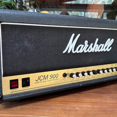 1991 Marshall JCM 900 Model 4500 50-Watt Hi Gain Dual Reverb Head image 11