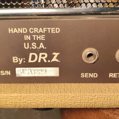 Dr. Z MAZ 38 Senior NR 38-Watt Guitar Amp Head 2008 25th anniversary image 9