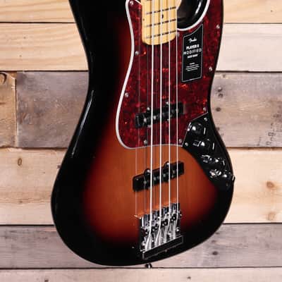 Fender Player II Modified Active Jazz Bass 3-Color Sunburst w/ Gigbag image 2