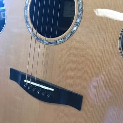 Eastman AC822CE Jumbo Cutaway Electric Natural image 2
