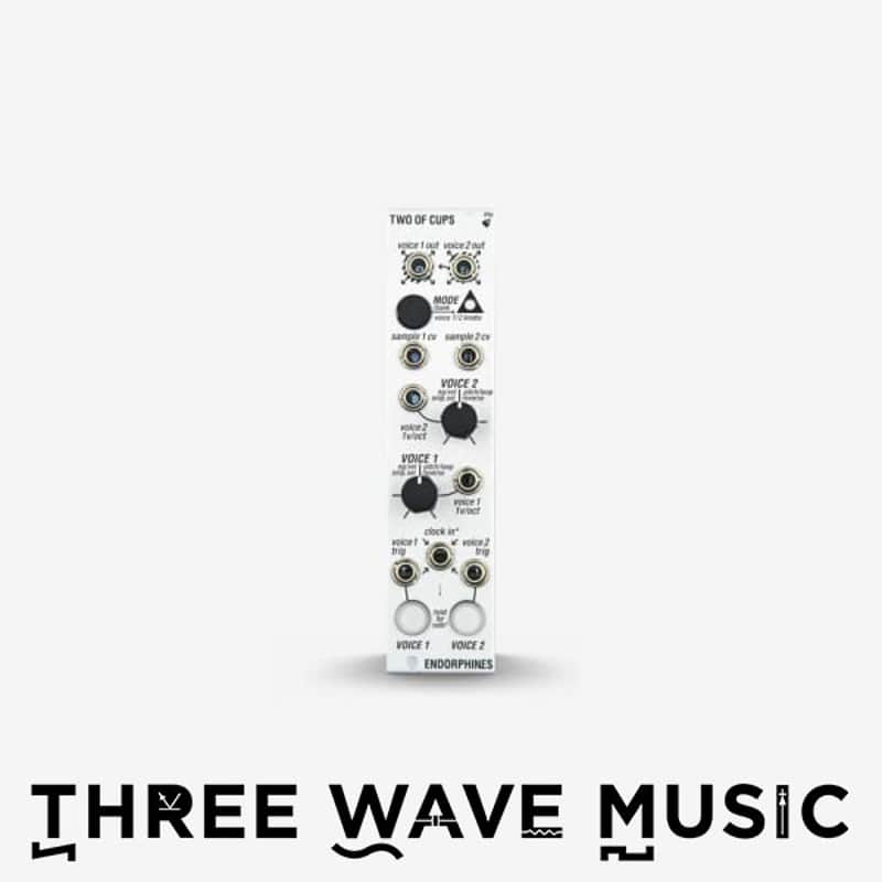Endorphin.Es Two of Cups Silver 3U Module  [Three Wave Music] image 1