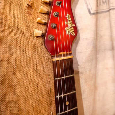 Hofner Colorama Model 161 1960's Redburst image 3